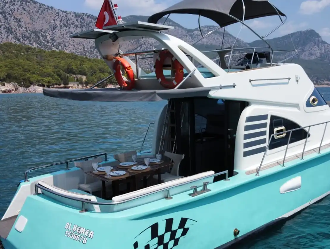 Antalya Yat Kiralama 14m Ekonomik Özel Yapım